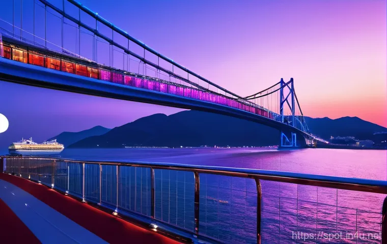 여수 돌산대교 야경 스팟 - **Prompt 2 (Yeosu Maritime Cable Car at Night):** An aerial, slightly dizzying view from inside a tr... 여수 돌산대교 야경 스팟 - **Prompt 2 (Yeosu Maritime Cable Car at Night):** An aerial, slightly dizzying view from inside a tr...