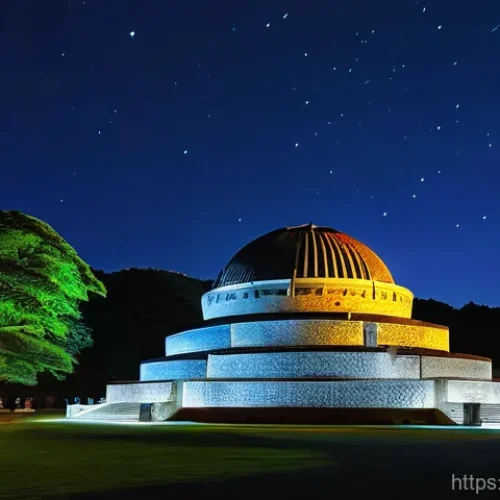 경주 첨성대 야경 - **Prompt 1: Cheomseongdae at Night, APEC Illumination**
    A highly detailed, realistic photograph ...