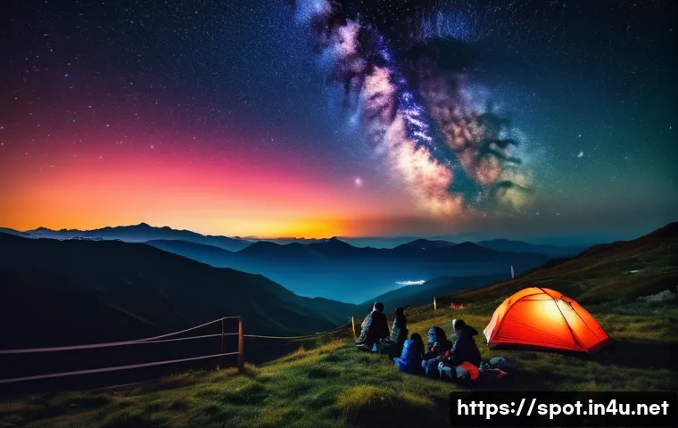 강릉 안반데기 은하수 촬영 관련 이미지 1